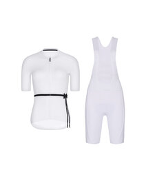 RIVANELLE Kurzarm Radtrikot und Shorts - LOVELY - Weiß